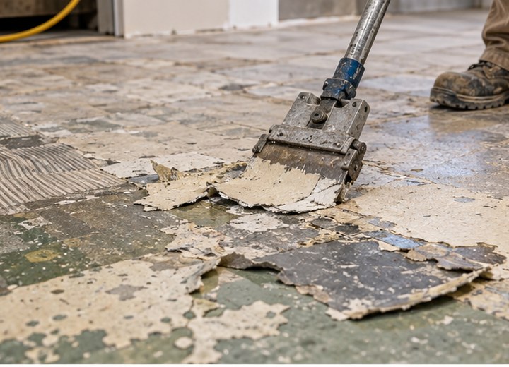 What needs removal? — visual example for Is a coated floor right for a Windsor–Essex basement?
