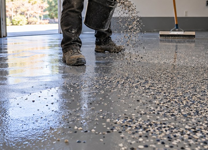 Actual build — visual example for How to compare floor-coating quotes without getting lost