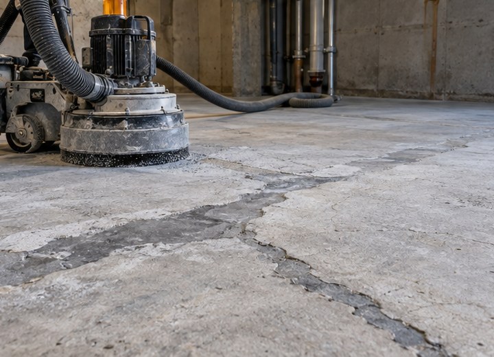 Need the right substrate — visual example for Epoxy vs. polyaspartic—without the sales pitch