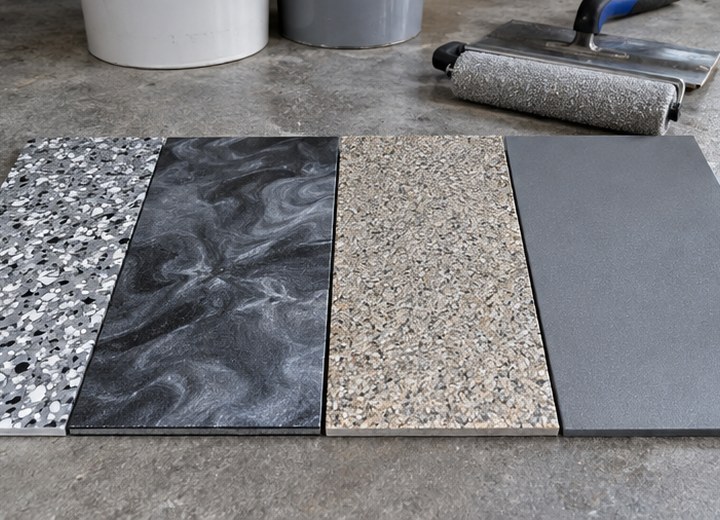 Finish build — visual example for What does a garage floor cost in Windsor–Essex?