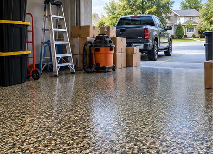 Plan the reset — visual example for The complete garage floor makeover guide