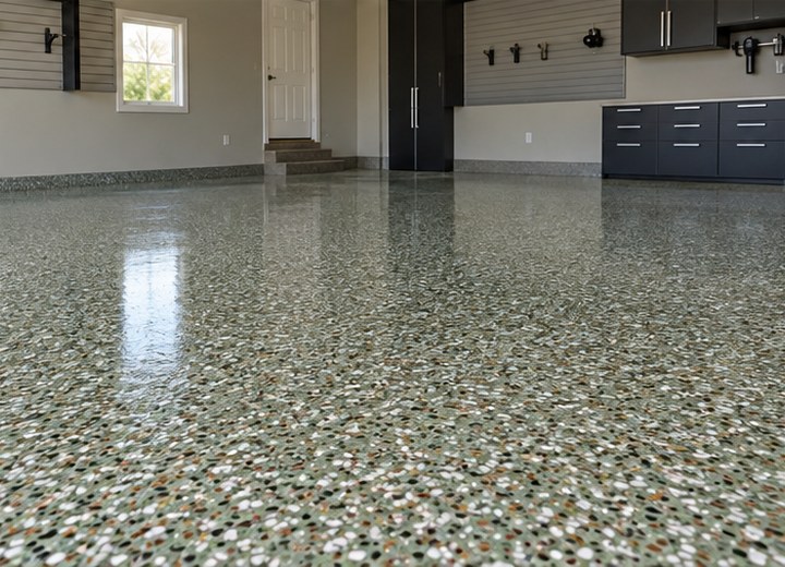 Inspect and hand off — visual example for Professional epoxy installation: start to finish