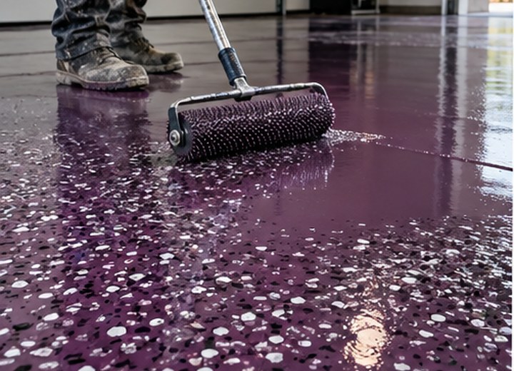 Schedule — visual example for 10 questions to ask an epoxy flooring contractor