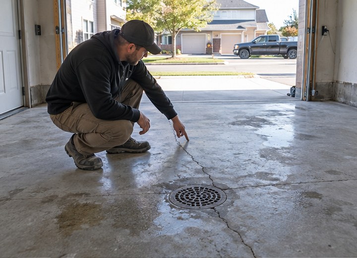 Inspect — visual example for Why concrete preparation matters more than the coating