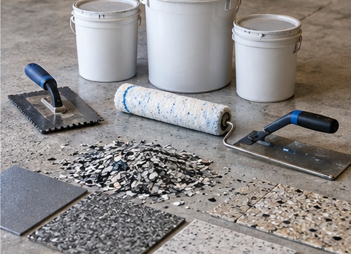 Choose the system — visual example for The Windsor–Essex garage floor coating guide