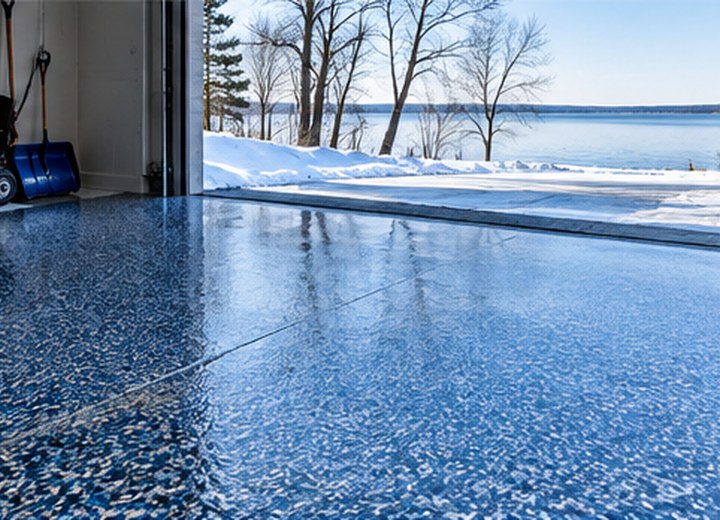 Tecumseh and lake-adjacent garages — visual example for Garage floor planning across Windsor–Essex communities